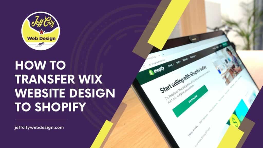 How to Transfer Wix Website Design to Shopify